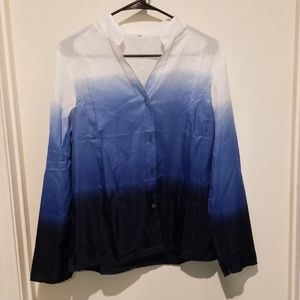 Women's ombre blouse size XL